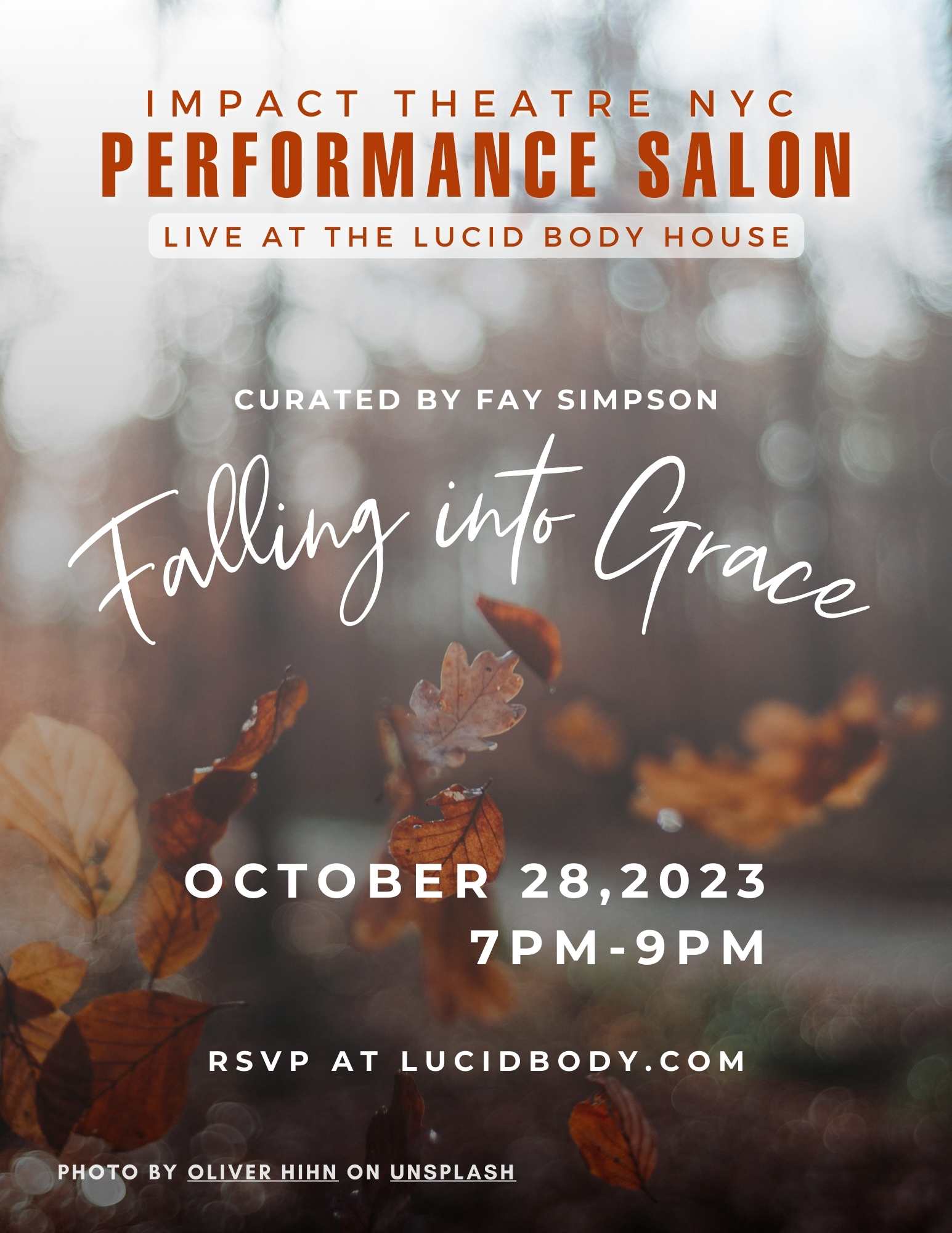 Performance Salon- Falling into Grace