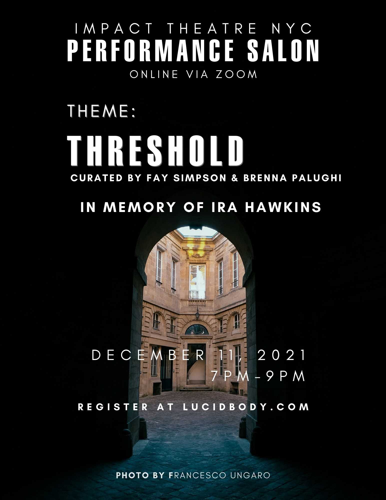 Performance Salon- Threshold Being in the Bardo