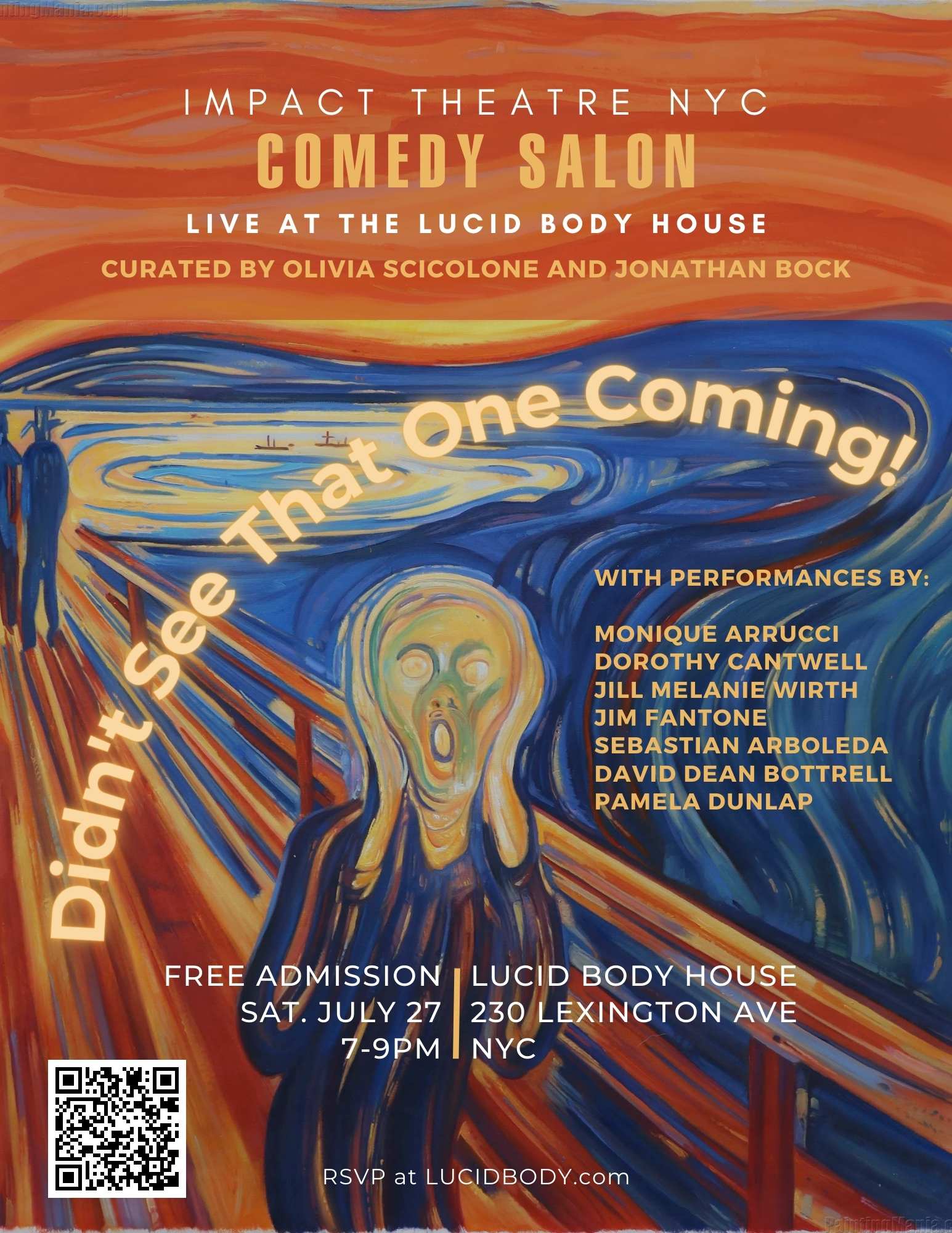 Comedy-Salon4 Lucid Body Performance Salon